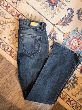 Dollhouse Dark Blue Flare Jeans